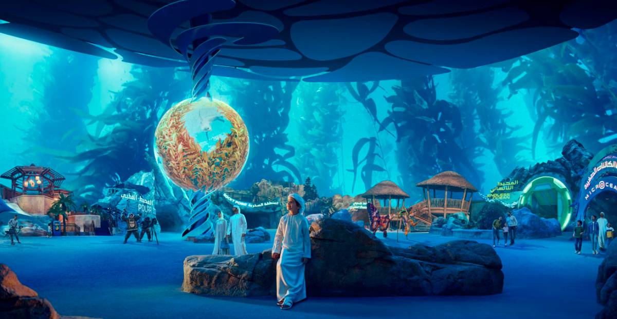 The largest aquarium for the whole family SeaWorld Abu Dhabi